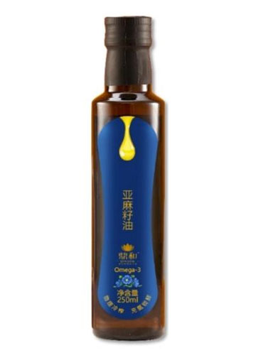 鼎和绿色亚麻籽油 250ml